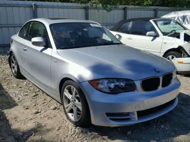 WBAUP7C50BVK78168 - 2011 BMW 128 I WHITE photo 1