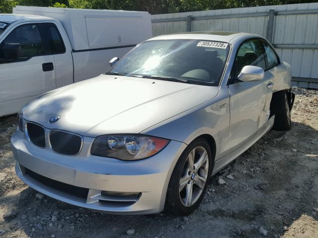 WBAUP7C50BVK78168 - 2011 BMW 128 I WHITE photo 2