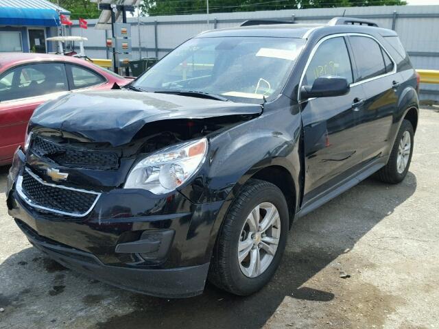 2GNALBEK1F1137776 - 2015 CHEVROLET EQUINOX LT BLACK photo 2