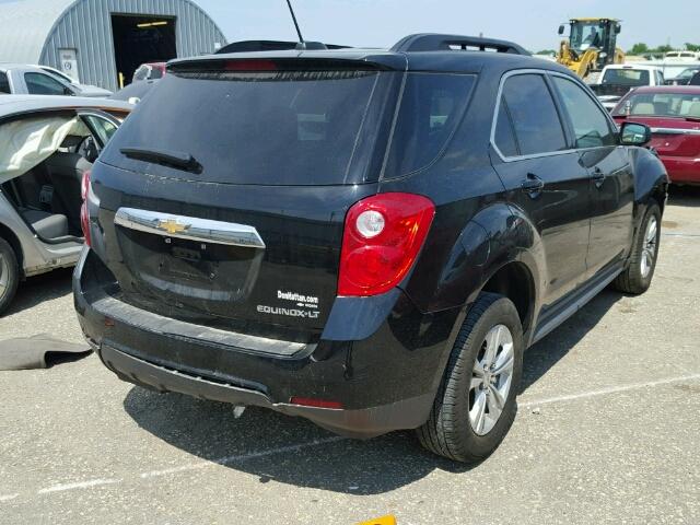 2GNALBEK1F1137776 - 2015 CHEVROLET EQUINOX LT BLACK photo 4