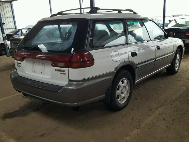 4S3BG6851V6638639 - 1997 SUBARU LEGACY OUT WHITE photo 4