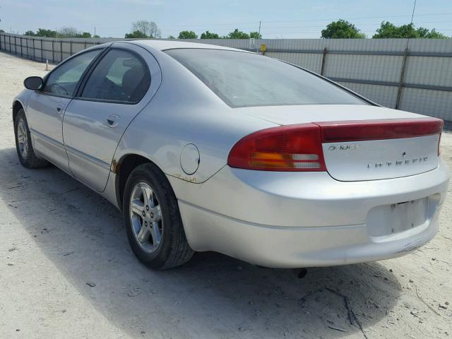 2B3HD56M03H509487 - 2003 DODGE INTREPID E SILVER photo 3