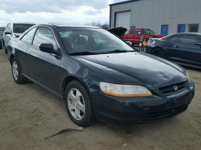 1HGCG2258YA027239 - 2000 HONDA ACCORD EX GREEN photo 1