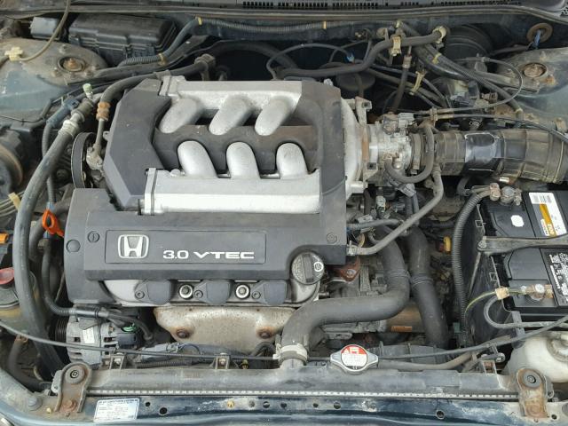 1HGCG2258YA027239 - 2000 HONDA ACCORD EX GREEN photo 7