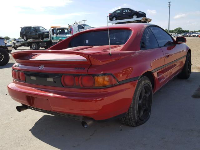 JT2SW22N8M0050963 - 1991 TOYOTA MR2 SPORT RED photo 4