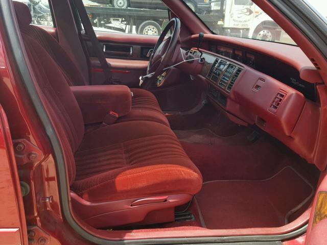 2G4WB55LXR1485443 - 1994 BUICK REGAL CUST RED photo 5