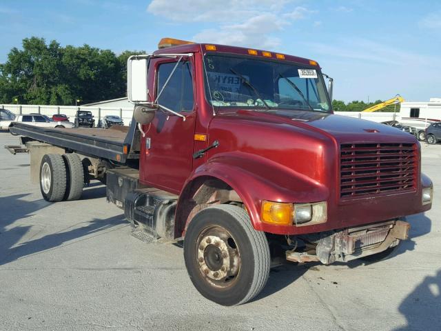 1HTSCABM0SH632509 - 1995 INTERNATIONAL 4000 4700 RED photo 1