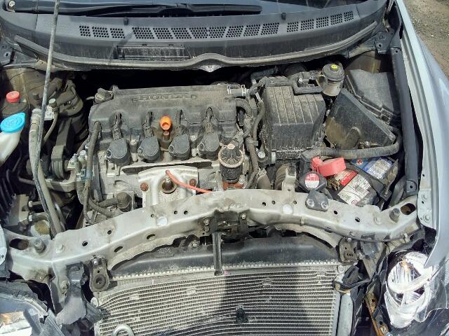 2HGFA16089H015635 - 2009 HONDA CIVIC EXL SILVER photo 7