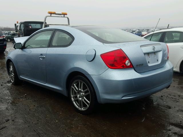JTKDE177960110493 - 2006 TOYOTA SCION TC 蓝色 照片 3