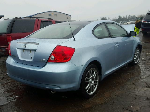 JTKDE177960110493 - 2006 TOYOTA SCION TC 蓝色 照片 4