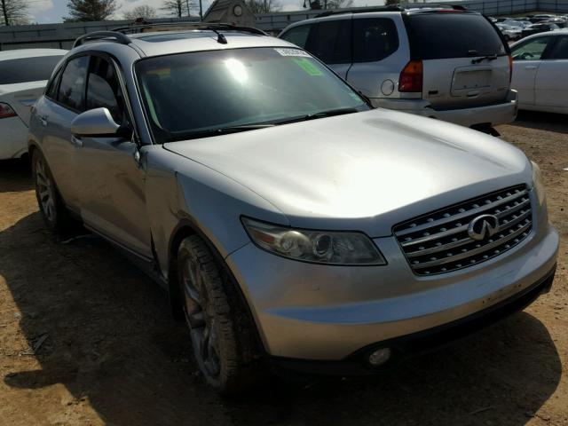 JNRBS08W23X000511 - 2003 INFINITI FX45 SILVER photo 1