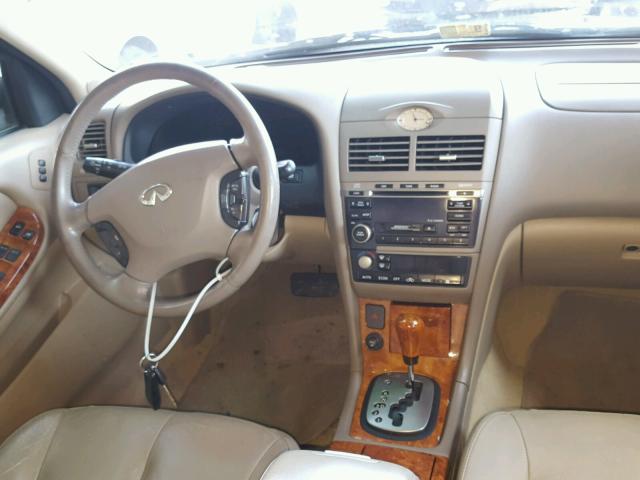 JNKDA31A33T106306 - 2003 INFINITI I35 BLUE photo 9