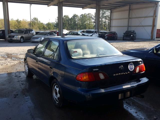 2T1BR12E5WC029540 - 1998 TOYOTA COROLLA VE BLUE photo 3