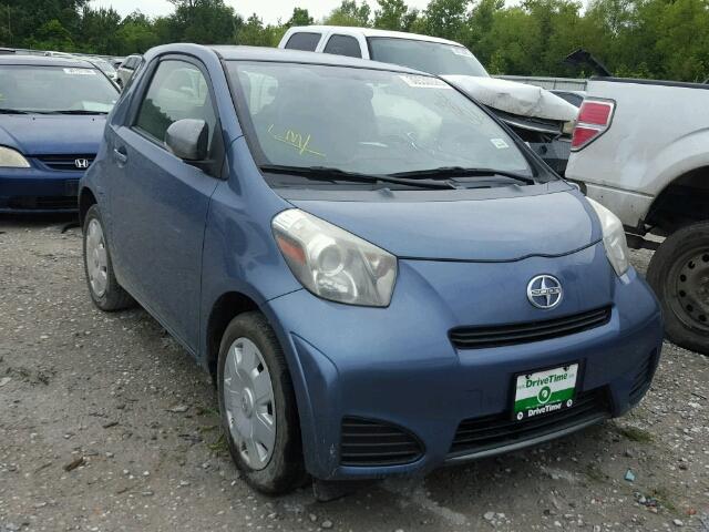 JTNJJXB01CJ017858 - 2012 TOYOTA SCION IQ BLUE photo 1