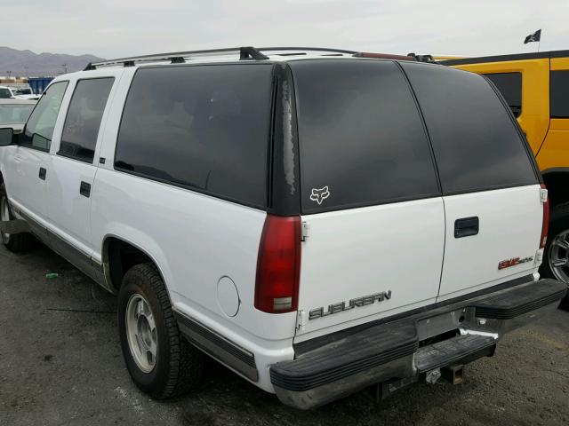 3GKEC16K1SG506824 - 1995 GMC SUBURBAN C WHITE photo 3