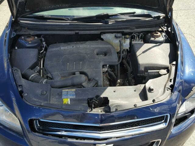 1G1ZG57BX84305719 - 2008 CHEVROLET MALIBU LS ლურჯი ფოტო 7