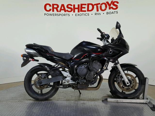 JYARJ08E46A005575 - 2006 YAMAHA FZ6 S BLACK photo 1