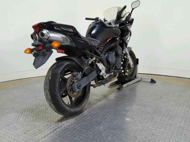 JYARJ08E46A005575 - 2006 YAMAHA FZ6 S BLACK photo 8