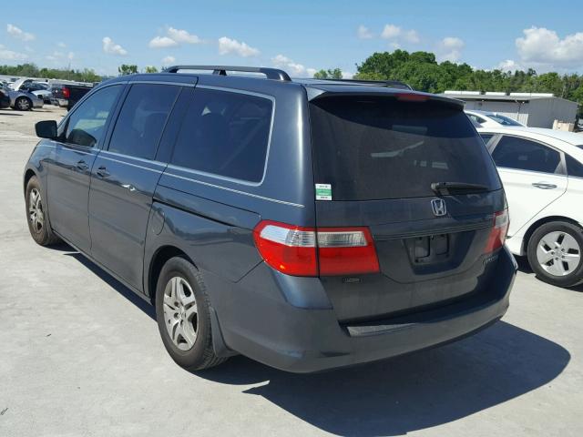 5FNRL38755B076212 - 2005 HONDA ODYSSEY EX GREEN photo 3