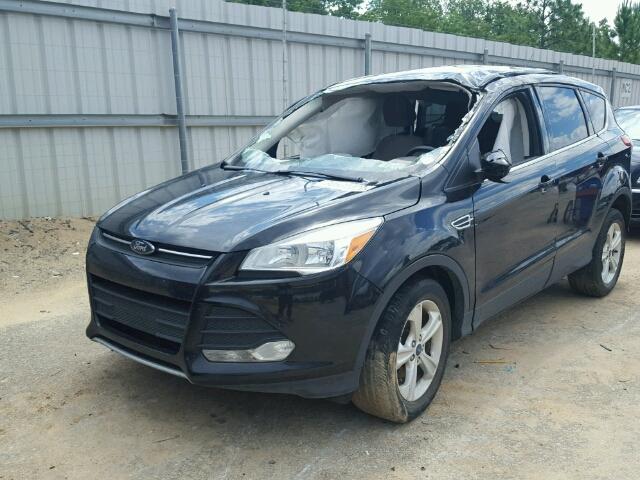 1FMCU0GX3EUC46458 - 2014 FORD ESCAPE SE BLACK photo 2