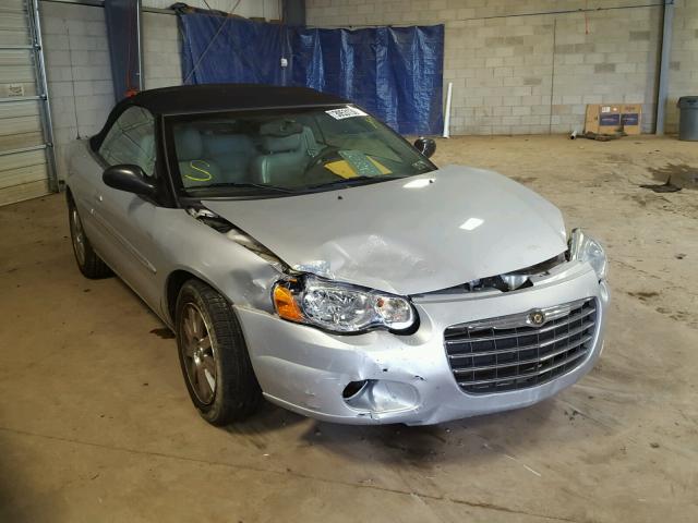 1C3EL65R06N222366 - 2006 CHRYSLER SEBRING LI SILVER photo 1