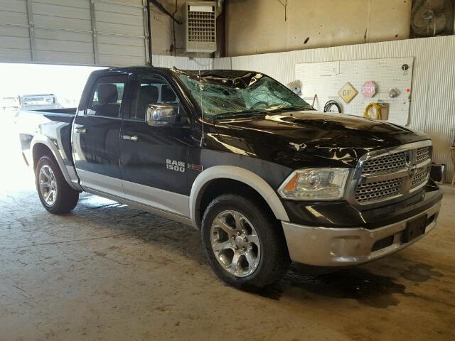 1C6RR7NM1FS595155 - 2015 RAM 1500 LARAM BLACK photo 1