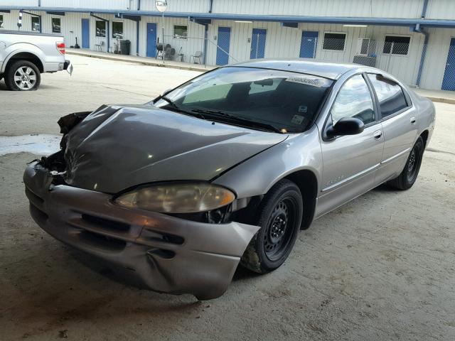 2B3HD46R8XH717399 - 1999 DODGE INTREPID TAN photo 2