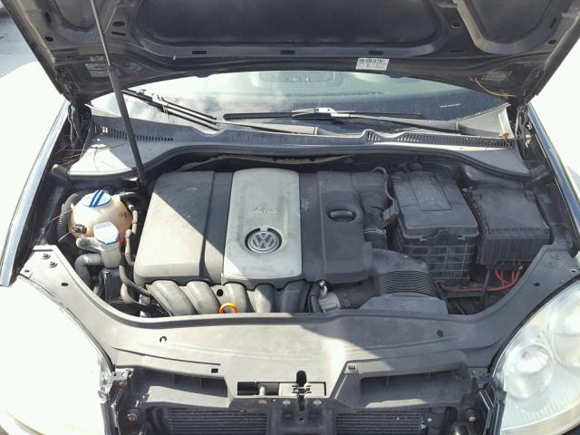 3VWJM71KX8M140483 - 2008 VOLKSWAGEN JETTA S 黑色 照片 7