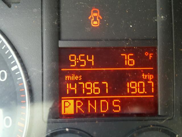 3VWJM71KX8M140483 - 2008 VOLKSWAGEN JETTA S 黑色 照片 8