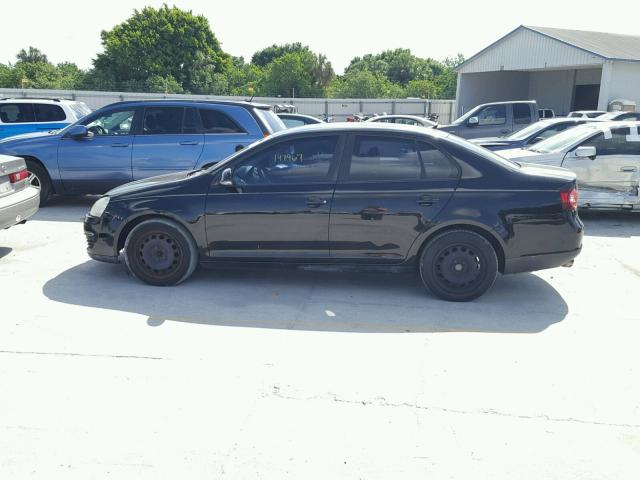 3VWJM71KX8M140483 - 2008 VOLKSWAGEN JETTA S 黑色 照片 9