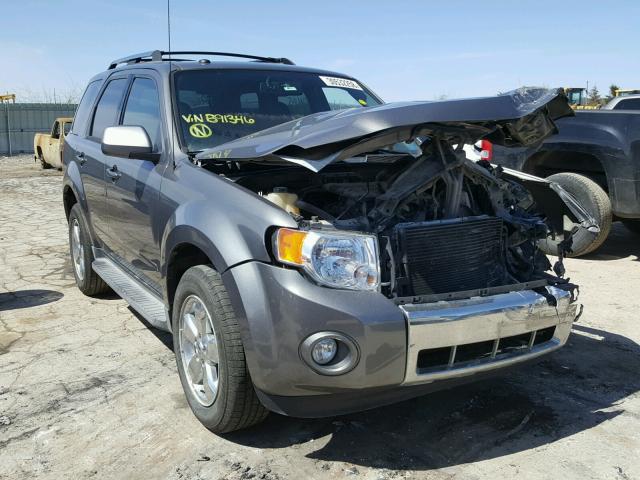 1FMCU9EG5AKB91346 - 2010 FORD ESCAPE LIM GRAY photo 1