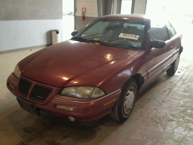 1G2NE1536RM559711 - 1994 PONTIAC GRAND AM S RED photo 2