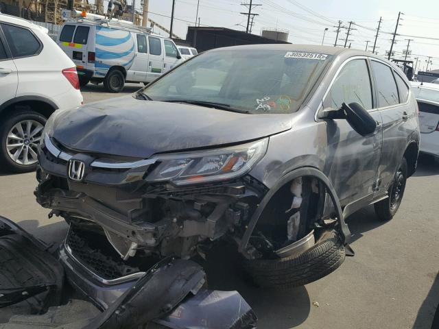 2HKRM4H44GH614797 - 2016 HONDA CR-V SE GRAY photo 2