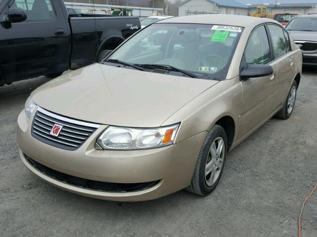 1G8AJ55F47Z122498 - 2007 SATURN ION LEVEL GOLD photo 2