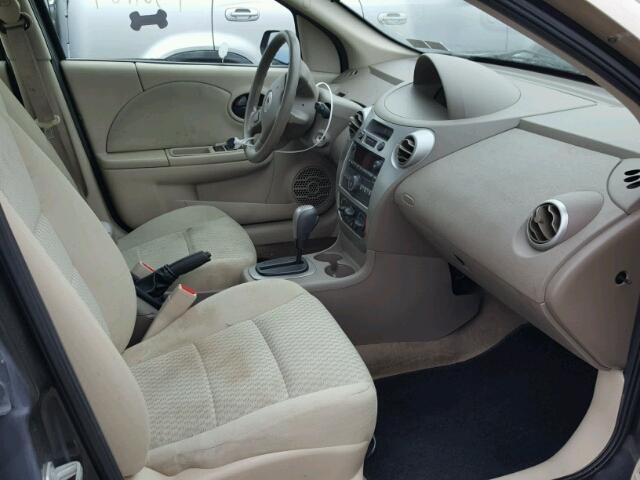 1G8AJ55F47Z122498 - 2007 SATURN ION LEVEL GOLD photo 5