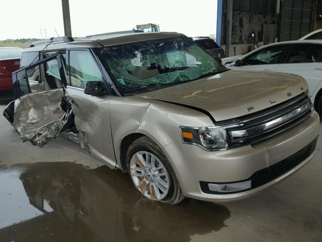 2FMGK5C8XHBA07339 - 2017 FORD FLEX SEL GOLD photo 1