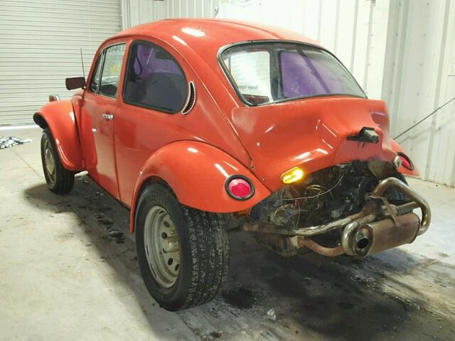 1122019124 - 1972 VOLKSWAGEN BEETLE ORANGE photo 3