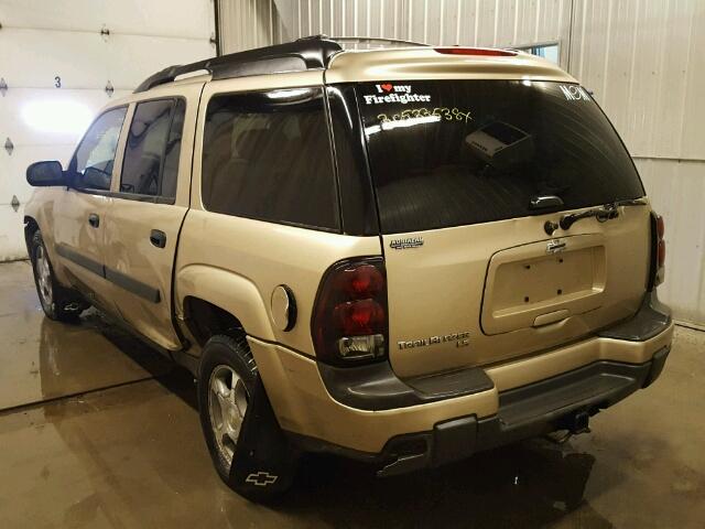 1GNET16S256151607 - 2005 CHEVROLET TRAILBLAZE GOLD photo 3