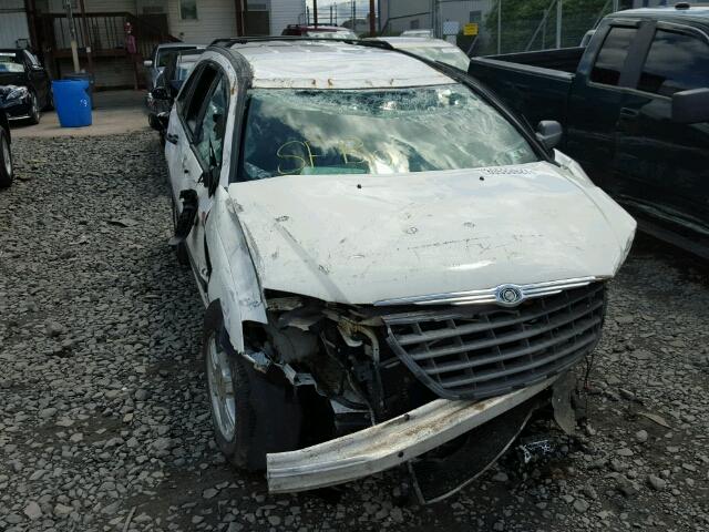 2C8GF48405R588294 - 2005 CHRYSLER PACIFICA WHITE photo 10