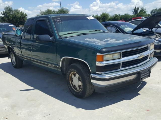 1GCEC19W8VE162768 - 1997 CHEVROLET GMT-400 C1 GREEN photo 1