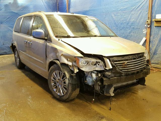 2A4RR6DG3BR784135 - 2011 CHRYSLER TOWN & COU GOLD photo 1