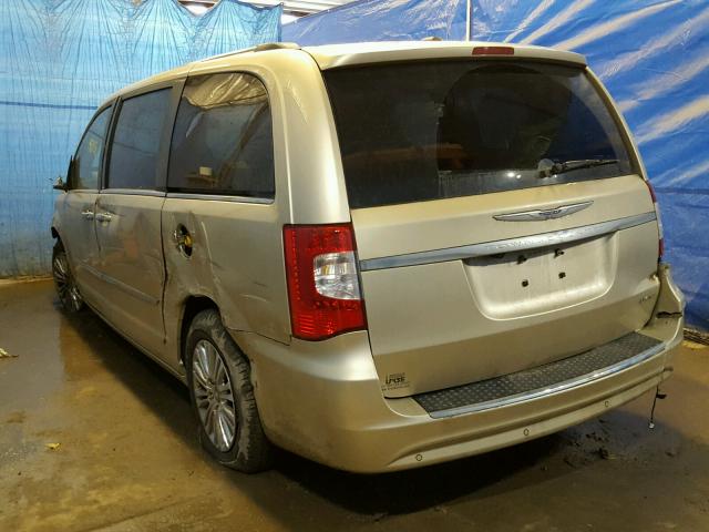 2A4RR6DG3BR784135 - 2011 CHRYSLER TOWN & COU GOLD photo 3