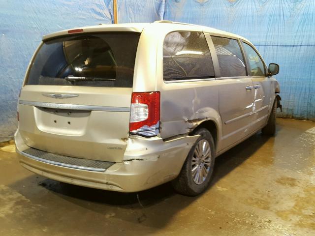 2A4RR6DG3BR784135 - 2011 CHRYSLER TOWN & COU GOLD photo 4