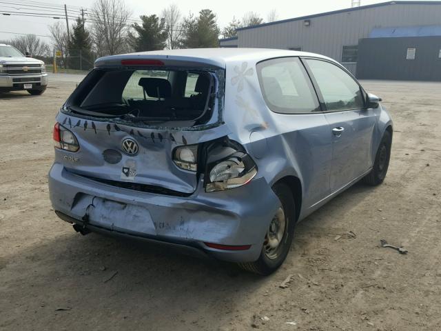 WVWBA7AJXAW414794 - 2010 VOLKSWAGEN GOLF 蓝色 照片 4
