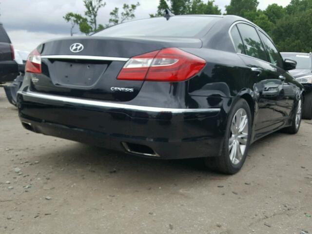 KMHGC4DD2DU257469 - 2013 HYUNDAI GENESIS 3. BLACK photo 4