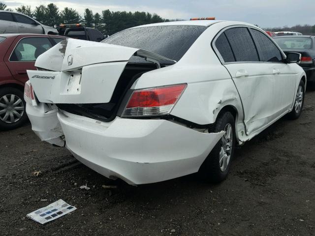 1HGCP26439A060619 - 2009 HONDA ACCORD LXP WHITE photo 4