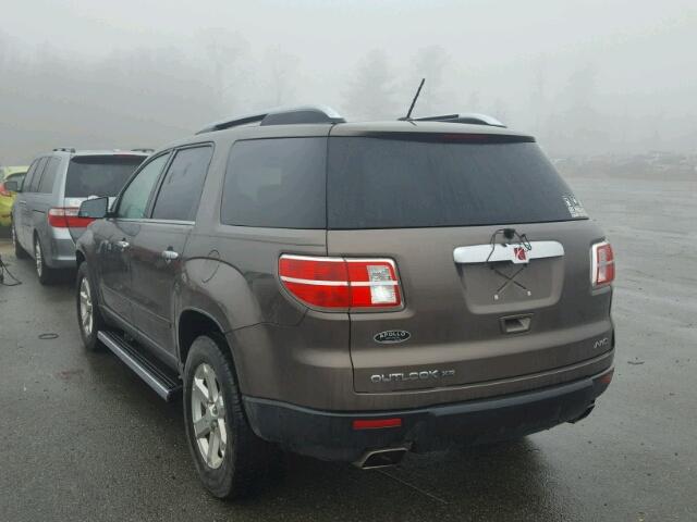 5GZEV23797J120183 - 2007 SATURN OUTLOOK XR ყავისფერი ფოტო 3