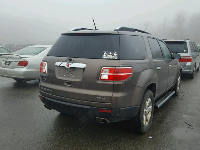 5GZEV23797J120183 - 2007 SATURN OUTLOOK XR ყავისფერი ფოტო 4