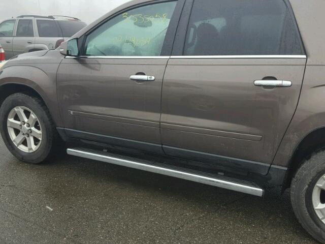 5GZEV23797J120183 - 2007 SATURN OUTLOOK XR ყავისფერი ფოტო 9