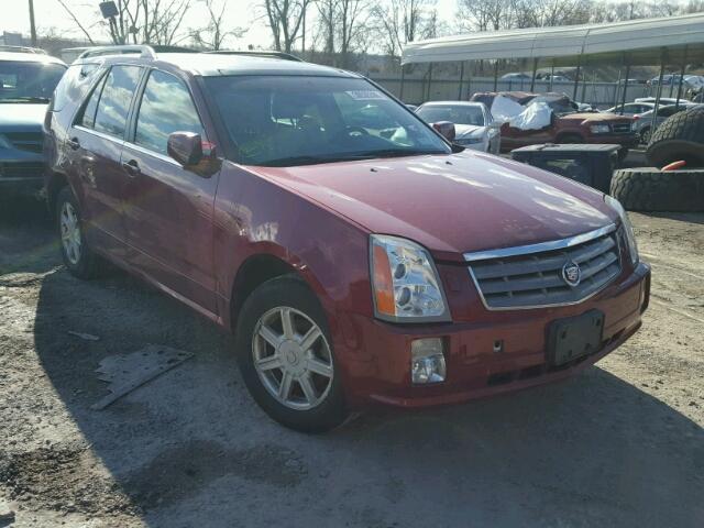 1GYEE637840147329 - 2004 CADILLAC SRX RED photo 1